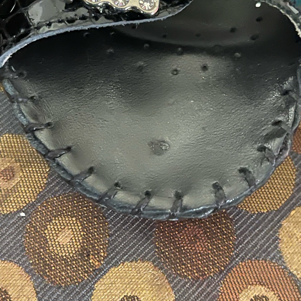 La Plume leather sandals - Picture 4 of 11